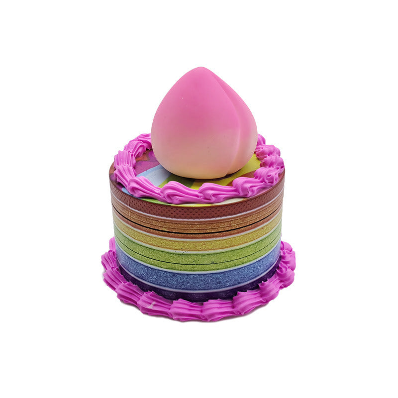 Zinc Alloy Birthday Cake Shape