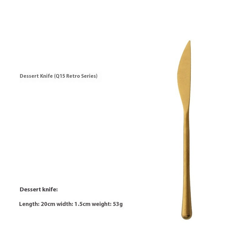 Retro Golden Steak Japanese-style