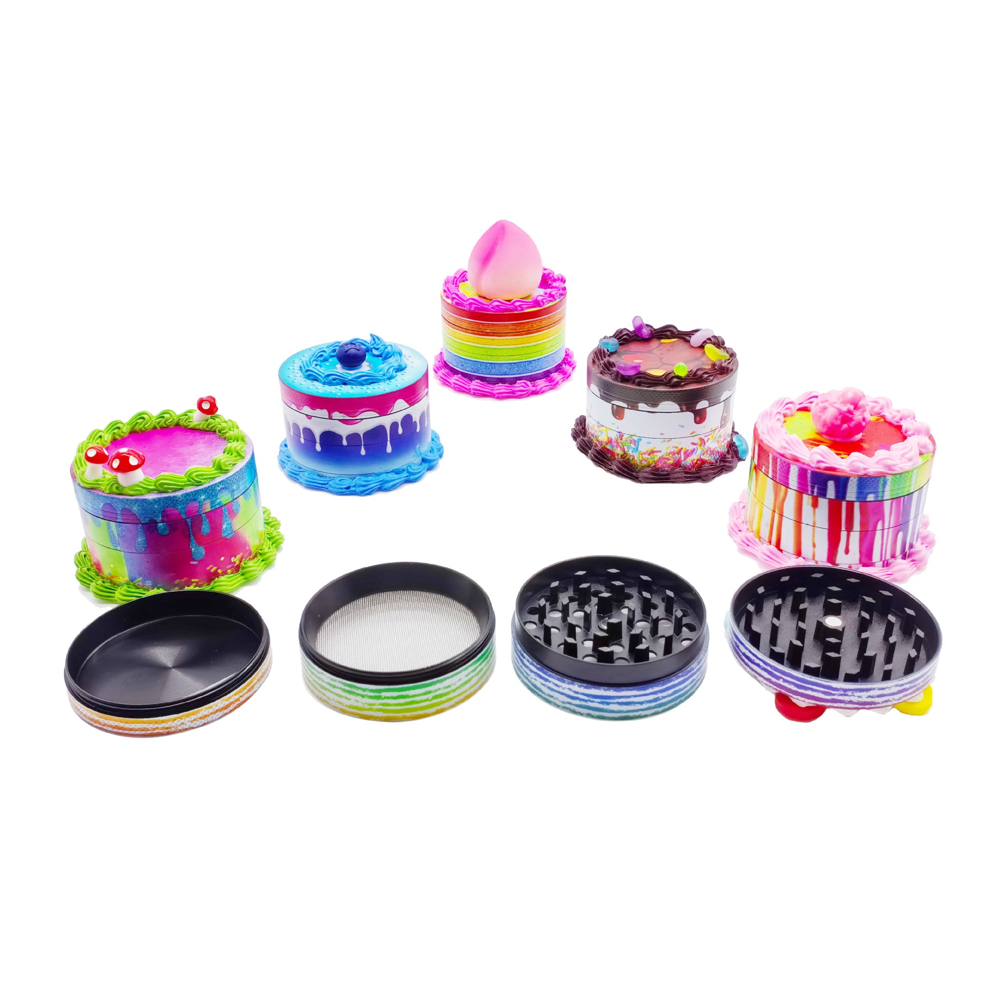 Zinc Alloy Birthday Cake Shape