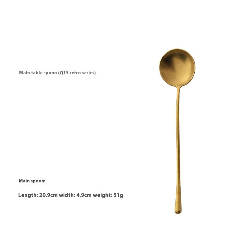 Retro Golden Steak Japanese-style