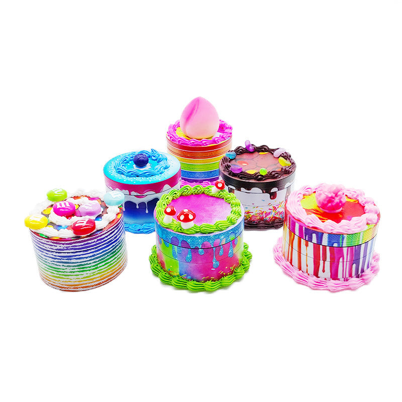 Zinc Alloy Birthday Cake Shape