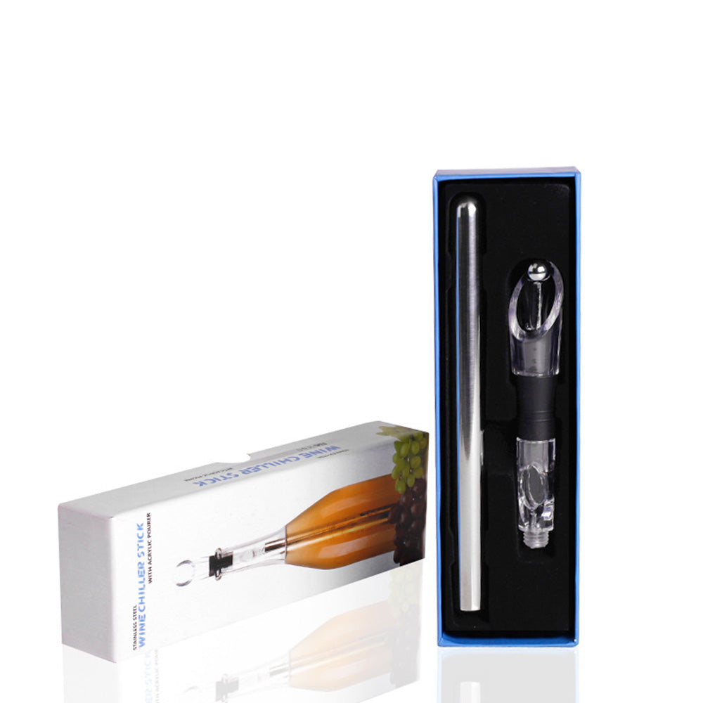 Wine Bottle Cooler Stick Stainless