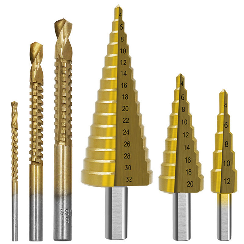 Shank Step Drill Pagoda Drill Twist