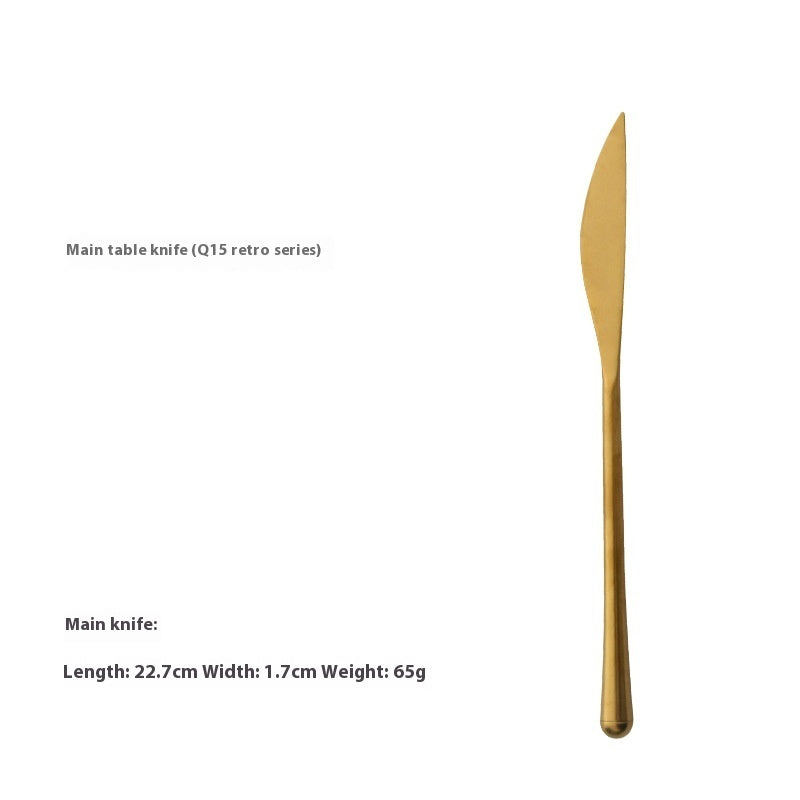 Retro Golden Steak Japanese-style