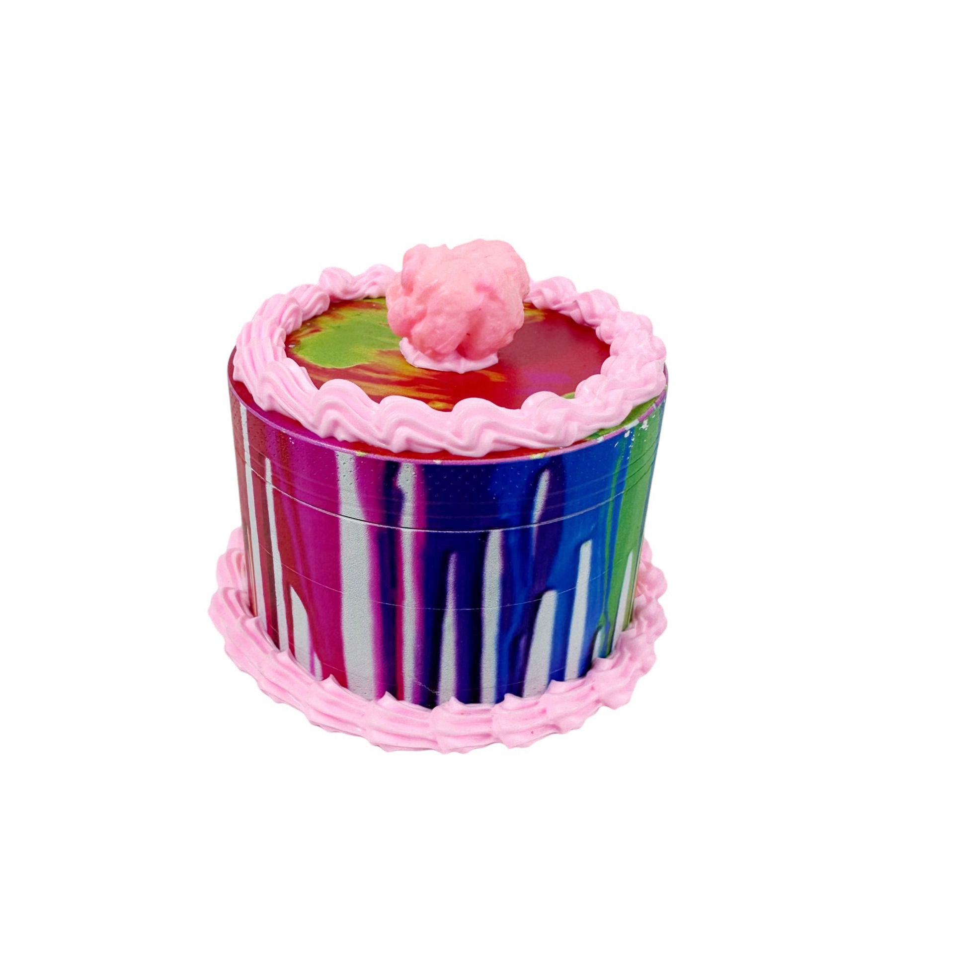 Zinc Alloy Birthday Cake Shape